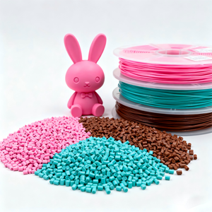 Tùy chỉnh màu <span class=keywords><strong>masterbatch</strong></span> cho 3D in ấn filament PLA ABS PETG TPU tăng cường chảy chảy mịn đùn - Product Image 4