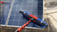 Brosse rotative de nettoyage de panneaux solaires MULTIFIT D02 3.5M, brosse de nettoyage rotative pour modules photovoltaïques pour l'entretien des fermes solaires