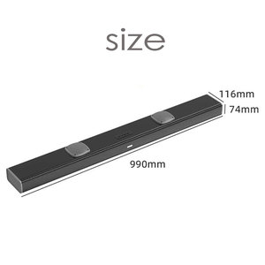 Tốt 39-Inch 6 Loa Âm Bass Mạnh Mẽ Surround Sound Bar Có Dây Và Không Dây Rạp Hát Tại Nhà Hệ Thống Loa Âm Thanh Cho TV - Product Image 5