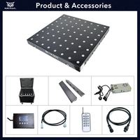Télécommande PC sans fil DMX512 portable pour éclairage de fête de mariage, pixels numériques magnétiques, plancher de danse LED