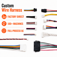Câble de raccordement électronique personnalisé JST SH GH ZH PH XH Molex Dupont, assemblage de faisceau de câbles, pas de 0,8 à 2,54 mm, nylon/PVC/caoutchouc