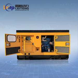 Générateur diesel silencieux 40 kW <span class=keywords><strong>avec</strong></span> démarrage automatique, options ATS, ensemble 50 kVA, tension nominale 400 V, sortie monophasée CA, faible bruit - Product Image 2