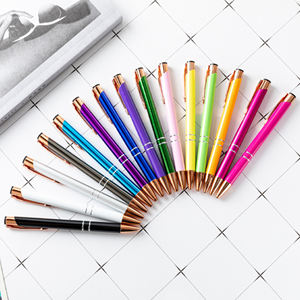 Bút bi cao cấp mạ vàng hồng, có thể thu gọn, in logo tùy chỉnh, làm quà tặng doanh nghiệp, quà khuyến mãi, dùng cho trường học, văn phòng - Product Image 5