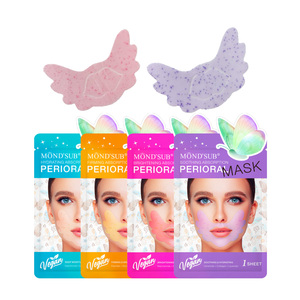 Mascarilla de Hidrogel Personalizada con Pétalos Hidratantes, Reafirmante e Iluminadora, para el Contorno de Ojos, Nasolabial, Línea de la Sonrisa, Labios y Boca - Product Image 1