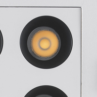 Lampe LED encastrée carrée 9W à grille, moderne, en aluminium, pour intérieur, centre commercial, bureau, magasin, économie d'énergie