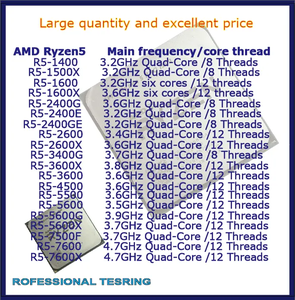 Longwei High Speed for 5 5600 3.5 GHz 12-Thread AM4 Desktop CPU Processor New Factory Wholesale Price New Blister R5 5600 CPUs F - Product Image 6