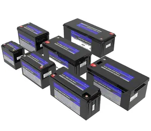 Lisha Fabriek Prijs Zonne-Energie 12V 100ah Lithium Batterij Pack Oplaadbare 12V 100ah Lifepo4 Batterij Packs