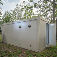Maison conteneur préfabriquée en acier MZ ECO de haute qualité pour hôtel et bureau, 3 chambres, logement modulaire préfabriqué compact