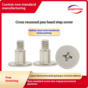 6 #-32*9 đầu mỏng Vít Đầu Phẳng mạ niken lõm 6-32 Ốc Vít Máy Mỹ Lớn Đầu phẳng bước vít - Product Image 4