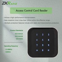 Contrôle De L'accès RFID 13.56MHz Clavier Contrôle D'accès Lecteur De Carte IC Développé Mifare Support HID ICLASS /Felica Card