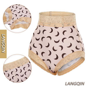 Shorty gainant taille haute pour femme Langqin, compression ferme, contrôle du ventre, respirant, effet liftant fessier - Product Image 1