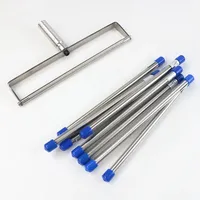 Grattoir d'extrusion OSP pour revêtement de fil d'acier de haute précision, préparateur de film humide pour revêtement liquide, longueur 240 mm