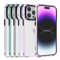 Nouvel étui transparent pour Iphone, 6 couleurs, pour Iphone 14 Pro Max, 2023