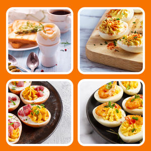 Machine à œufs à double paroi |   <span class=keywords><strong>Cuiseur</strong></span> à œufs sans coquille pour <span class=keywords><strong>micro</strong></span>-ondes |   Capsules pour faire des œufs durs instantanément |   Solution facile sans pelage - Product Image 6