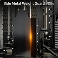 Máquina Smith Multifunción de Lujo, Estación de Gimnasio Todo en Uno, Comercial, Resistente, Metálica, Capacidad de 700 kg, Venta al Por Mayor