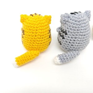 Gato <span class=keywords><strong>de</strong></span> ganchillo positivo Mini Animal Regalos <span class=keywords><strong>de</strong></span> apoyo emocional Muñeca <span class=keywords><strong>de</strong></span> punto hecha a mano inspiradora Regalos <span class=keywords><strong>de</strong></span> gatos <span class=keywords><strong>de</strong></span> ganchillo motivacionales - Product Image 6