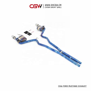 สำหรับฟอร์ดมัสแตง <span class=keywords><strong>GT</strong></span> 5.0L ท่อไทเทเนียมท่อไอเสีย Catback พร้อมวาล์วไฟฟ้า<span class=keywords><strong>2015</strong></span> + - Product Image 5
