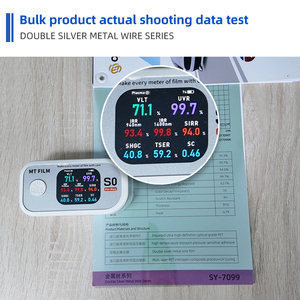 <span class=keywords><strong>Film</strong></span> solaire automobile de qualité supérieure, double couleur argent, stable, 99 % de rejet IR, 3 mil, 72 % VLT, par pulvérisation magnétron - Product Image 3