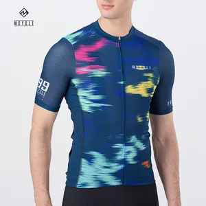 Mcycle Pro Race Potongan Pakaian Bersepeda, Kaus Sublimasi Kustom Kualitas Tinggi