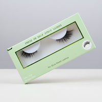 Cils auto-adhésifs sans colle, à poser, 3D volumineux ailés, réutilisables, imperméables, style manga, demi-cils pour les fêtes