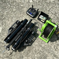 Robot sous-marin portable avec câble long pour la plongée en eau profonde, observation en temps réel des bancs de poissons en HD pour les pêcheurs, détecteur de poissons