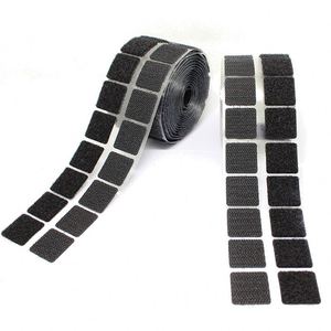 Puntos de Gancho y Bucle de Nylon Autoadhesivos con Pegamento, Puntos de Gancho y Bucle Tipo Moneda, Cuadrados de Gancho y Bucle Autoadherentes con Diámetro [insertar diámetro aquí] - Product Image 3