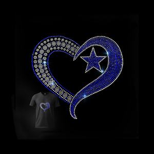 スター・ダラス・カウボーイズ・フットボール・ラインストーン・トランスファー・ロゴ・ホットフィックス・カウボーイズ・ラインストーン・トランスファー（衣類用） - Product Image 6