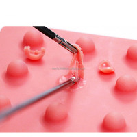 Hot Laparoscopic Simulation Trainer Suture Practice Pad avec 9 modules de pratique de coupe
