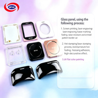 Custom AG Frosted Gorilla Glass for Vehicle Instrument Panel, Polished Edge Laser Hole, Factory Wholesale
