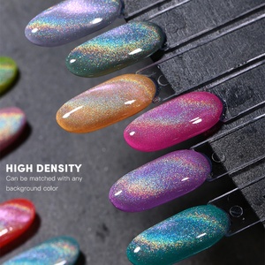 Vernis à ongles gel effet laser arc-en-ciel œil de chat JTING, pigment brillant à fort effet, conception OEM, marque privée - Product Image 5