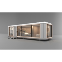Chine pas cher préfabriqué portable pliable minuscule luxe 3 chambres à coucher maison conteneur maisons plans