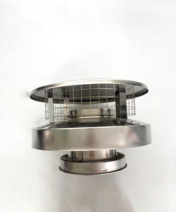 Sombrero de chimenea de lluvia de doble pared de 5 o 6 pulgadas moderno <span class=keywords><strong>para</strong></span> estufa Chimenea de madera - Product Image 4