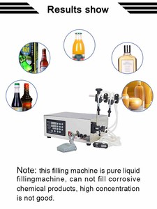 JYD <span class=keywords><strong>Pas</strong></span> <span class=keywords><strong>Cher</strong></span> Prix <span class=keywords><strong>Double</strong></span> Buses GFK-280 Eau À Contrôle Numérique Sirop Parfum Boissons Gazeuses Machine De Remplissage D'huile Essentielle - Product Image 6