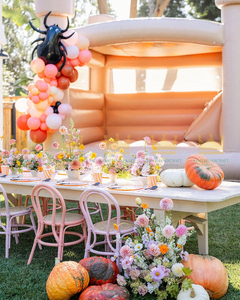 Chaise pour enfants en rotin moderne faite à la main, écologique, en osier naturel, pour une utilisation en intérieur et en extérieur, décoration de fête d'anniversaire - Product Image 2