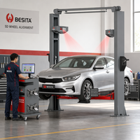 Ensemble d'équipements de garage pour aligneur de roues 5D et machine de levage, machine d'alignement de voiture