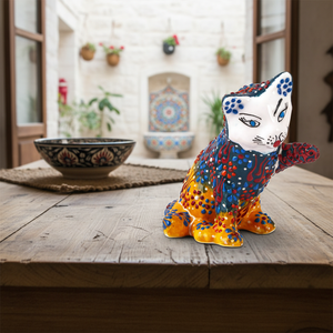 <span class=keywords><strong>Gatto</strong></span> <span class=keywords><strong>in</strong></span> Ceramica Fatto a Mano <span class=keywords><strong>Turco</strong></span> 'Bye Bye Doing' - Product Image 3