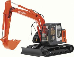 Excavatrice sur chenilles Hitachi ZX35 de 3 tonnes d'occasion, moteur haute performance, 100% d'origine japonaise, certifiée d'occasion - Product Image 1