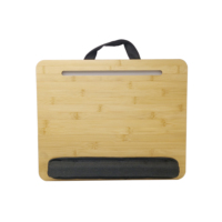 Plateau pliable en bambou Jumon pour ordinateur portable, coussin d'appoint portable pour la maison, le bureau, les voyages et la lecture au lit