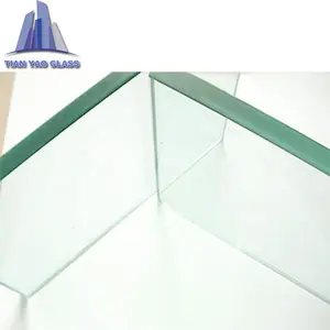 Produsen Cina 6mm 10mm 12mm kaca Tempered untuk Shower Gratis pintu berdiri atau panel atap