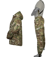 Combinaison GORKA en polaire camouflage DFG01 pour l'extérieur, hiver, chaude, épaisse, résistante, imperméable, pour homme, personnalisable et en stock.