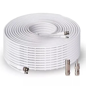 Cable Coaxial Bnc para cámara CCTV, conector Rg59 RG59 + 2C, 75 Ohm, con alimentación, precio de fábrica