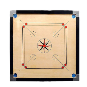 Plateau <span class=keywords><strong>de</strong></span> Carrom en Bois <span class=keywords><strong>de</strong></span> Haute Qualité <span class=keywords><strong>de</strong></span> 42 Pouces Personnalisé, Jeu Durable pour l'Intérieur et l'Extérieur, Idéal pour la Maison et le Divertissement - Product Image 6