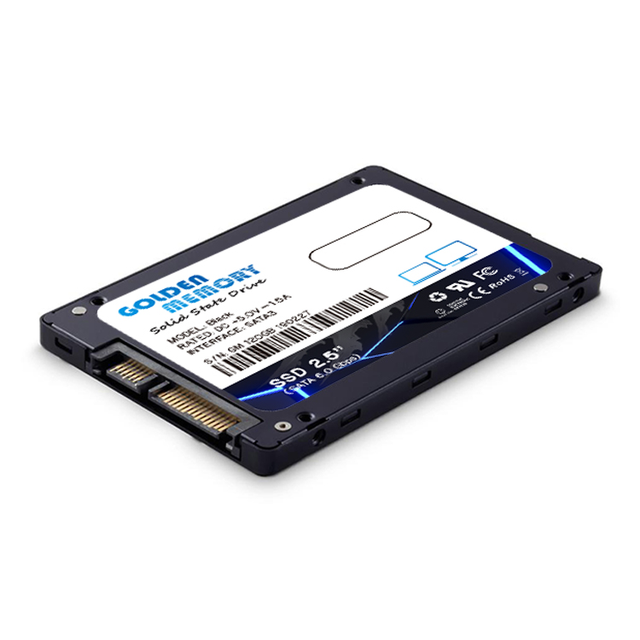 2.5'' SATA 3.0 SSD Internal Solid State Drive 120GB/240GB/480GB/512GB Aluminium Alloy Expansion for Laptop/Desktop 550MB/s Read