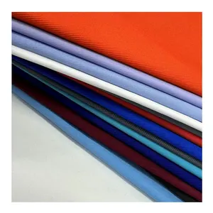 Wholesale TC65 Polyester 35Cotton Woven Workwear Fabrics Twill Textiles For Clothing-for Garments Shorts Trousers