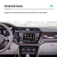 Autoradio amélioré avec WIFI, CarPlay, Android Auto, module Apple CarPlay, navigation, Mirror Link pour VW Golf 7 Mk7 MIB MIB2