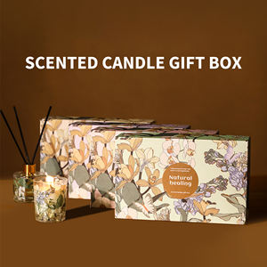 Nouvel arrivage Boîte élégante Emballage Désodorisant Parfum d'intérieur <span class=keywords><strong>Coffret</strong></span> cadeau pour bougie et diffuseur de roseaux - Product Image 2