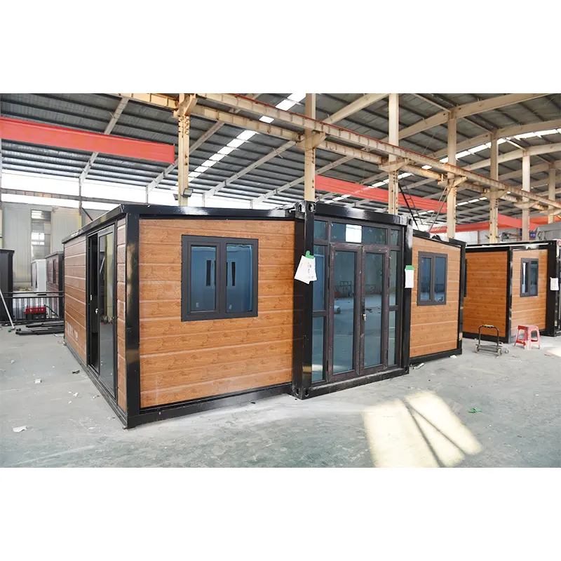 20ft 40ft expandable container house predab bedroom with bathroom folding expandable portable modular container house