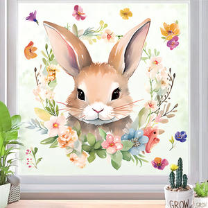 Autocollants <span class=keywords><strong>électrostatiques</strong></span> de Pâques en PVC coloré en gros <span class=keywords><strong>pour</strong></span> décorations sur <span class=keywords><strong>vitres</strong></span> et murs - Product Image 2