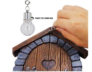 Ventana <span class=keywords><strong>y</strong></span> puerta en miniatura de hada para el hogar, decoración de árboles, brilla en <span class=keywords><strong>la</strong></span> oscuridad, <span class=keywords><strong>hadas</strong></span>, para dormir, puerta <span class=keywords><strong>y</strong></span> ventanas - Product Image 3