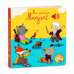 Livre sonore rechargeable en espagnol avec des chansons <span class=keywords><strong>de</strong></span> berceuses classiques et <span class=keywords><strong>de</strong></span> musique classique, jouet éducatif pour bébés, OEM/ODM - Product Image 1